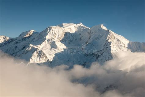 Mont Blanc in Winter stock image. Image of beauty, blue - 28492797