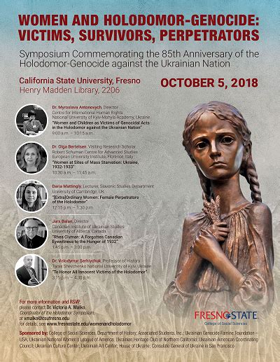 Holodomor Symposium - History