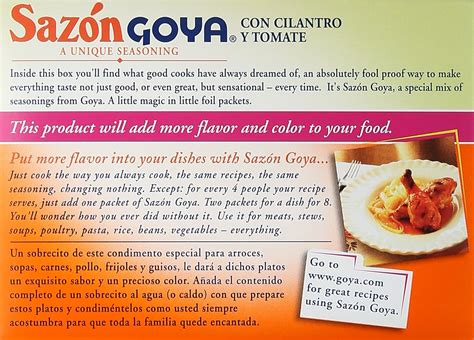 Www Goya Com Recipes Sazon – Besto Blog