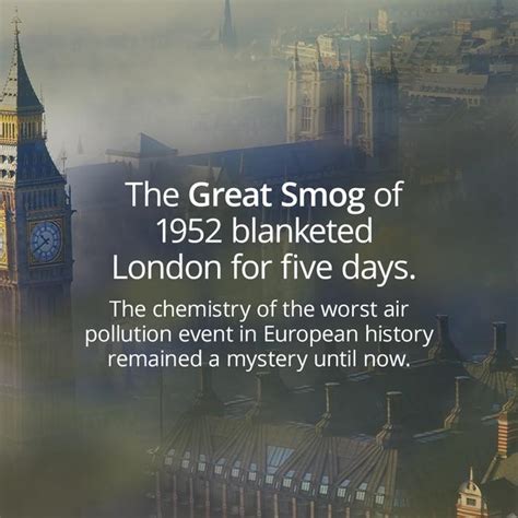 EXAMS AND ME : The Great London Smog