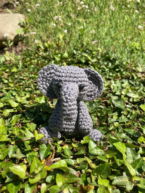 Crochet Kit for a Cute Amigurumi Animal Toy Ellie the Baby | Etsy