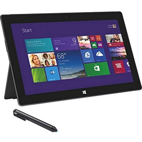 Refurbished Microsoft Surface Pro 1 Tablet 128 GB Hard Drive, 4 GB RAM ...