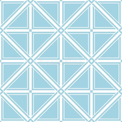 Navy Blue and White Geometric Seamless Pattern Stock Vector - Illustration of fabric, seamless ...