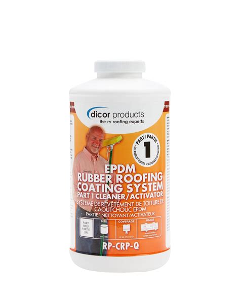 Buy DicorRP-CRP-Q EPDM Rubber Roof Coating System - 1 Quart Roof ...