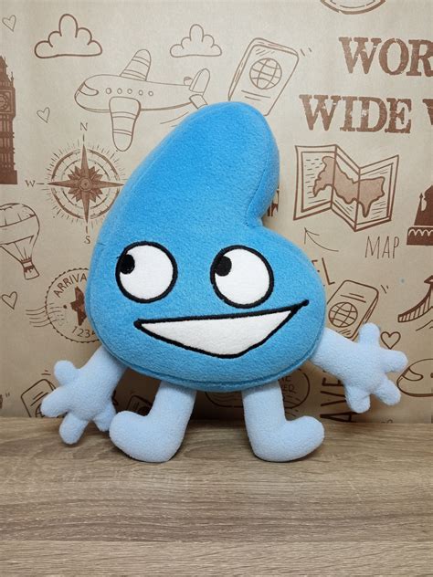 Six. Battle for Dream Island. BFB. BFDI. Large Plush Toy. Size - Etsy