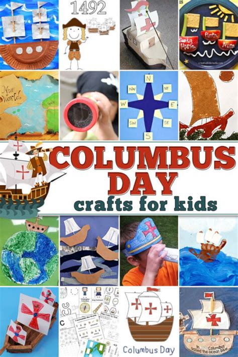 30+ Columbus Day Crafts and Activities for Kids