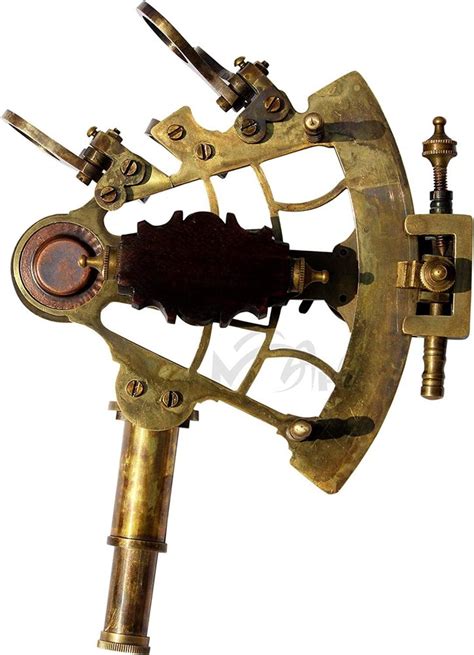 Sextant Large Brass Navigation Instruments Vintage Style Sextant Ship ...