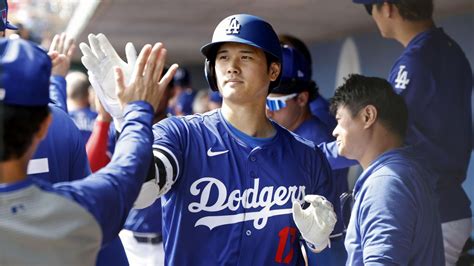 Shohei Ohtani crushes home run for Los Angeles Dodgers in Spring ...