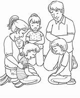 Prayer Coloring Pages  Free Printable For Kids sketch template
