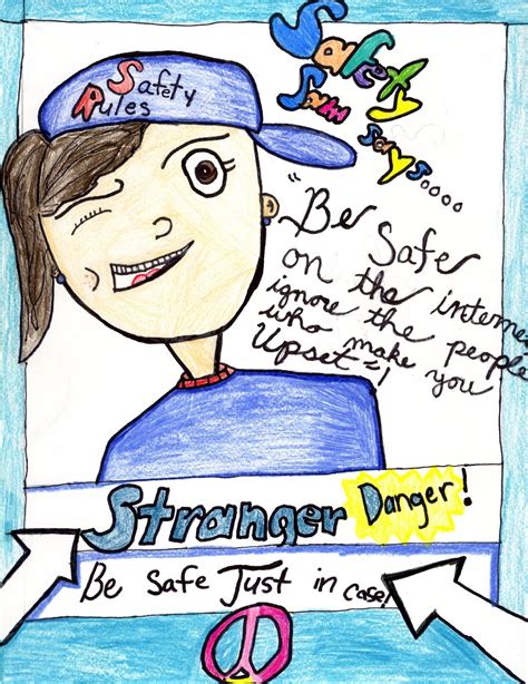 Internet Safety Poster Contest! This poster is important because it ...