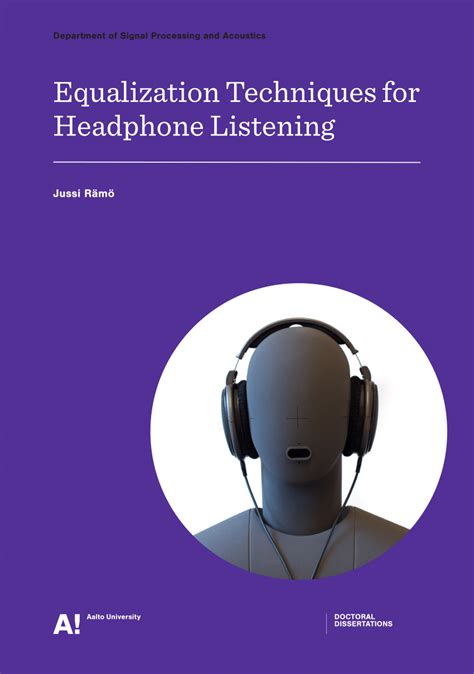 (PDF) Equalization Techniques for Headphone Listening