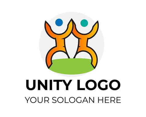 unity logo design vector 6135026 Vector Art at Vecteezy