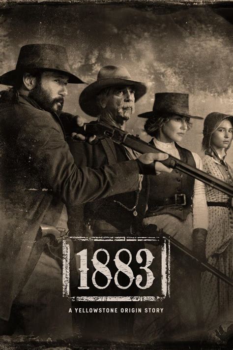 1883 A Yellowstone Origin Story Prequel TV Series Poster Art Print Size ...