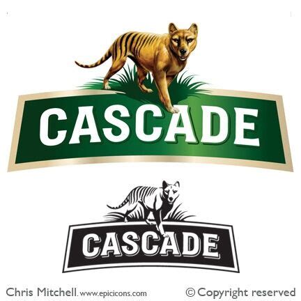 Cascade Beer Logo Brand Icon | Epicicons