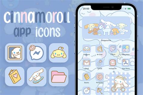 Sanrio Aesthetic App Icons - FREE iPhone App Icons Collection