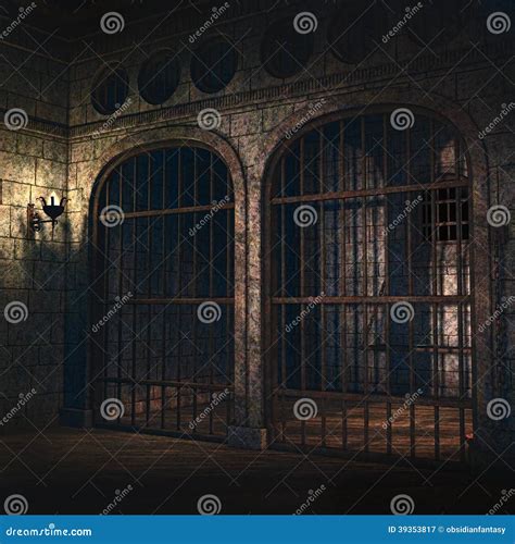 Dungeon Prison Cell Art