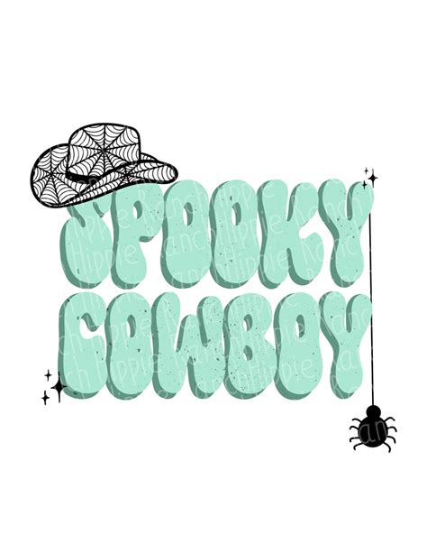 Halloween Png. Spooky Cowboy. Digital Download Only. Png - Etsy