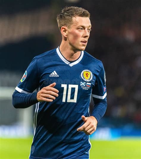 Scotland National Football Team Midfielder Callum McGregor during UEFA ...