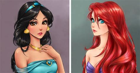 Cool Drawings Of Disney Characters