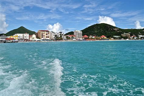 Beach of Philipsburg, Caribbean — at Philipsburg, St. Maarten.