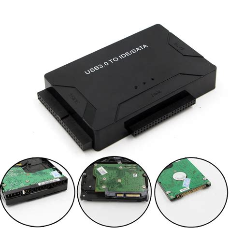 New USB 3.0 to SATA IDE Converter Hard Disk Adapter High Speed Portable For Laptop EM88-in ...