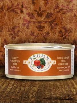 Fromm Wet Cat Food - Turkey and Pumpkin Pate - 5.5oz