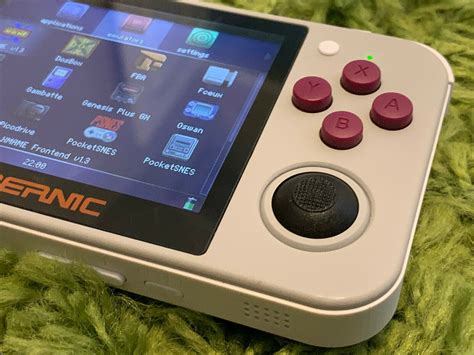 Anbernic RG350 Handheld Game Emulator Console (Grey - Flat Stick mod) - iCommerce on Web