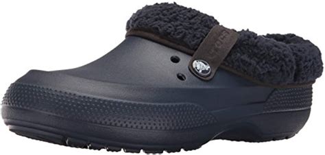 Crocs™ & Classic Blitzen Ii Fuzz Lined Clog in Navy/Navy (Blue) for Men - Lyst