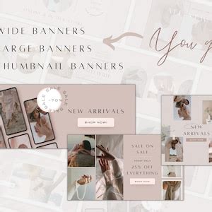 Shopify Banner Design Shopify Banner Template Canva Shopify Website ...