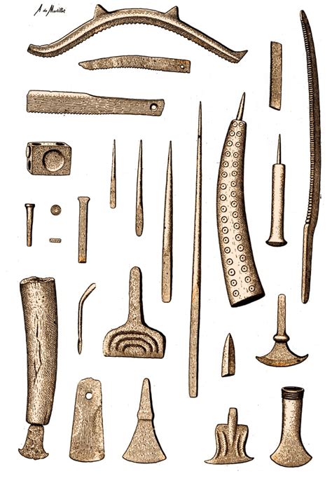 Late Bronze Age Tools Illustration Poster Print by Science Source - Walmart.com - Walmart.com