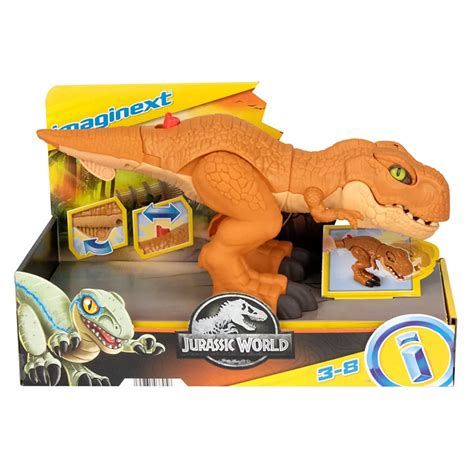 Robo Alive Attacking T-Rex Dinosaur Battery-Powered Robotic Toy By ZURU ...