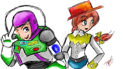 Buzz and Jessie - Buzz and Jessie Fan Art (13902314) - Fanpop