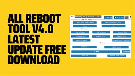 All Reboot Tool V5.0 Latest Update Tool Free Download