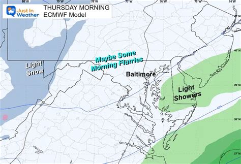 January 3 Turning Colder Ahead Of The Weekend Winter Storm - Just In ...