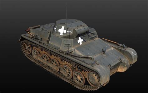 panzer panzerkampfwagen 101 - 3d model