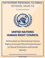 UNHRC Background Guide.pdf - Index 1. Letter From Executive Board 1 2 ...