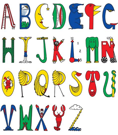 Alphabet Letters Coloring Pages | Realistic Coloring Pages