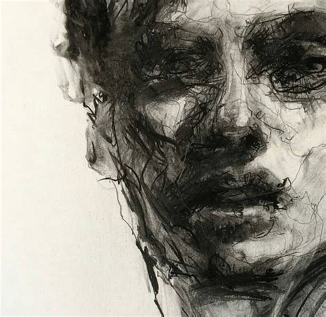 Charcoal Work by Agnes Grochulska Portrait Au Crayon, L'art Du Portrait ...