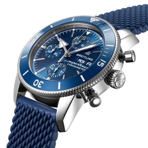 Superocean Heritage Chronograph 44 Stainless steel - Blue A13313161C1S1 | Breitling US