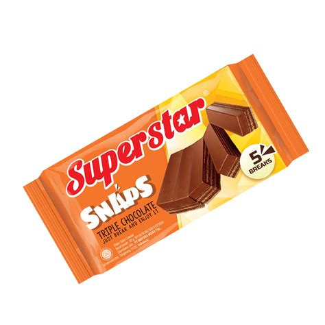 Jual Superstar SNAPS Wafer Cokelat 28 gr | Shopee Indonesia