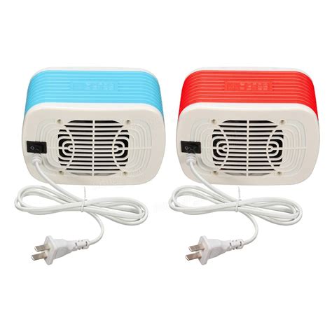 220V 500W Mini PTC Ceramic Space Electric Heaters Desktop Fan Heater ...