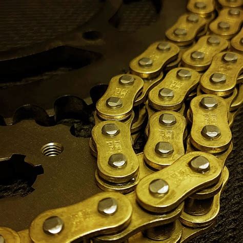 GearX X Ring Racing Motorcycle Chain (Gold) | GearX Bangladesh