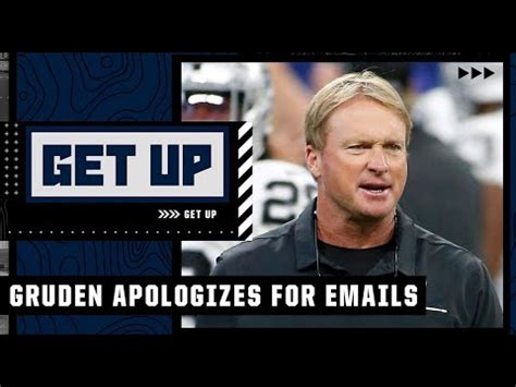 Get Up reacts to Jon Gruden issuing an apology for his 2011 emails ...