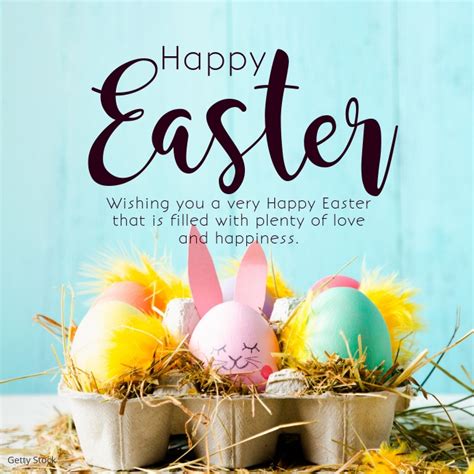 Happy easter Wishes Greetings eggs Square Template | PosterMyWall