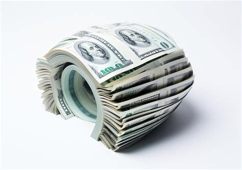 Premium AI Image | A stack of twenty dollar bills