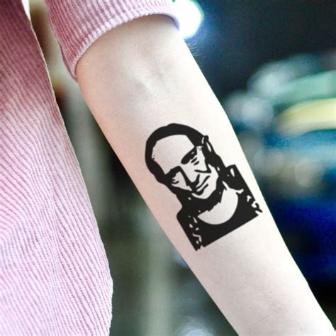 Willie Nelson Temporary Tattoo Sticker - OhMyTat