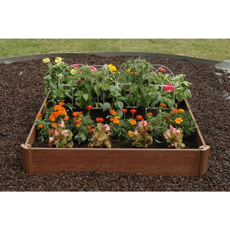 Greenland Gardener 42 in. x 42 in. Raised Garden Bed Kit-105981 - The ...