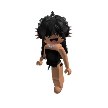 Pin by . on Roblox | Black hair roblox, Roblox emo outfits, Slender girl