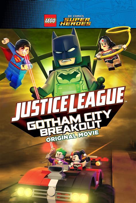 Lego DC Comics Superheroes: Justice League - Gotham City Breakout DVD ...