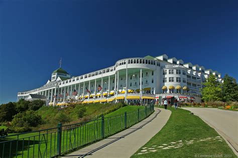 The Grand Hotel on Mackinac Island, Michigan, constructed in 1887. | Mackinac island, Hotel ...